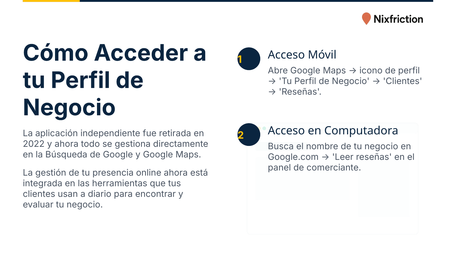 Cómo Acceder a tu Perfil de Negocio